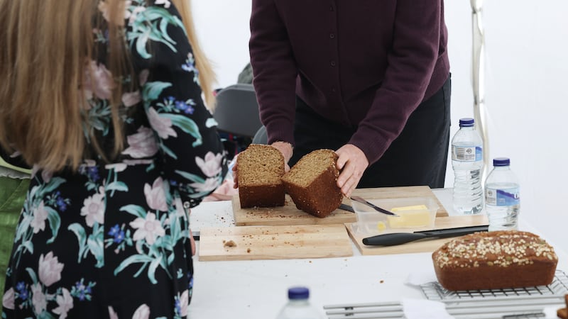 The Brown Bread Baking Competition on the third day of the National Ploughing Championships in Tullamore, Co Offaly. Photograph: Alan Betson / The Irish Times