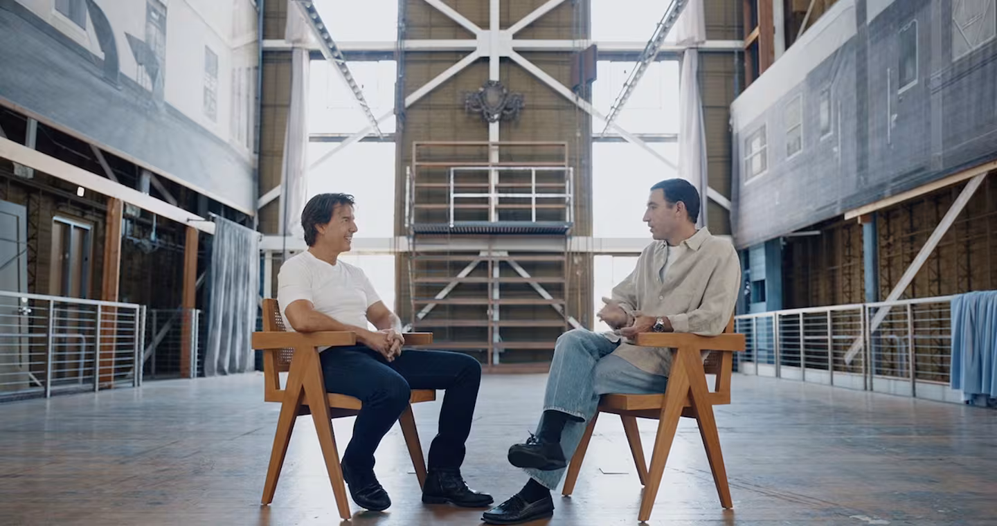 He interviewed Tom Cruise for GQ. We interviewed him about how it went.