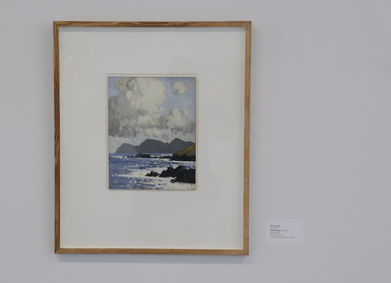 Achill Head by Paul Henry. 'It’s pure nature, it’s pure Ireland.' Photograph: Bryan O’Brien/The Irish Times 