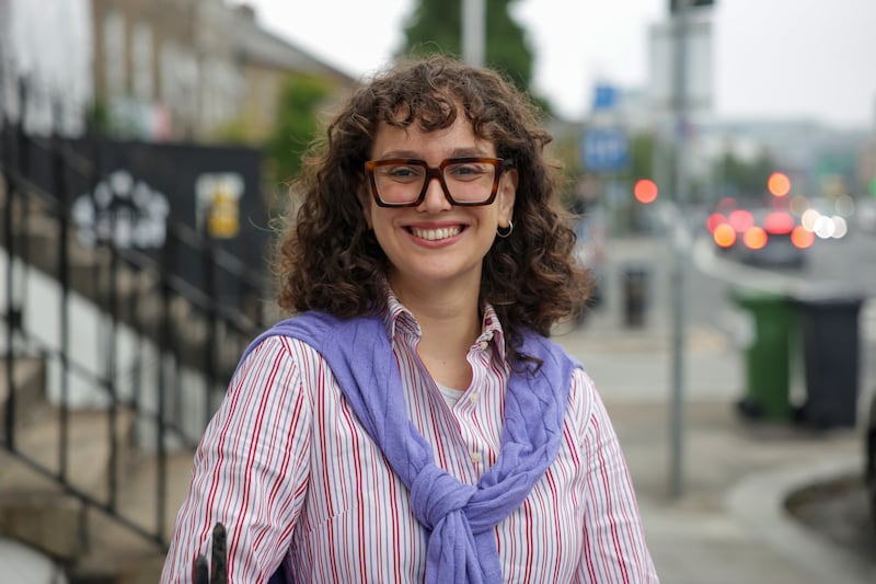 Christina Petropoulou, a case manager at the Chrysalis Community Drug Project in Dublin. Photograph: Enda O'Dowd