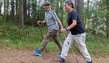 I tried Nordic walking and it delivered some unexpected benefits