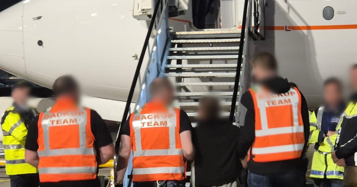 Safety of gardaí abroad part of reason for State chartering return deportation flights – The Irish Times