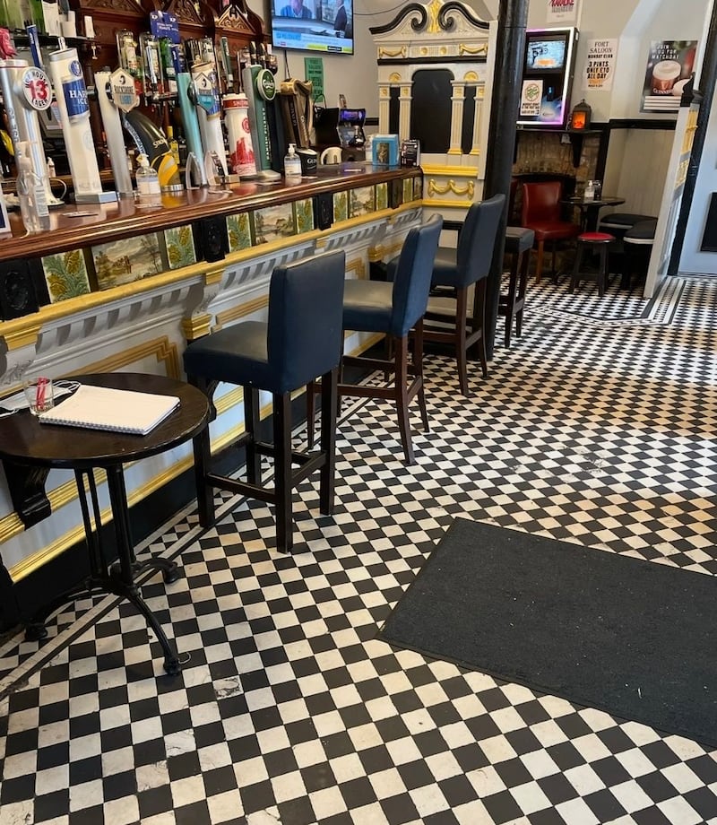 The Fort Bar in 2024 after keeping the same design through the years.