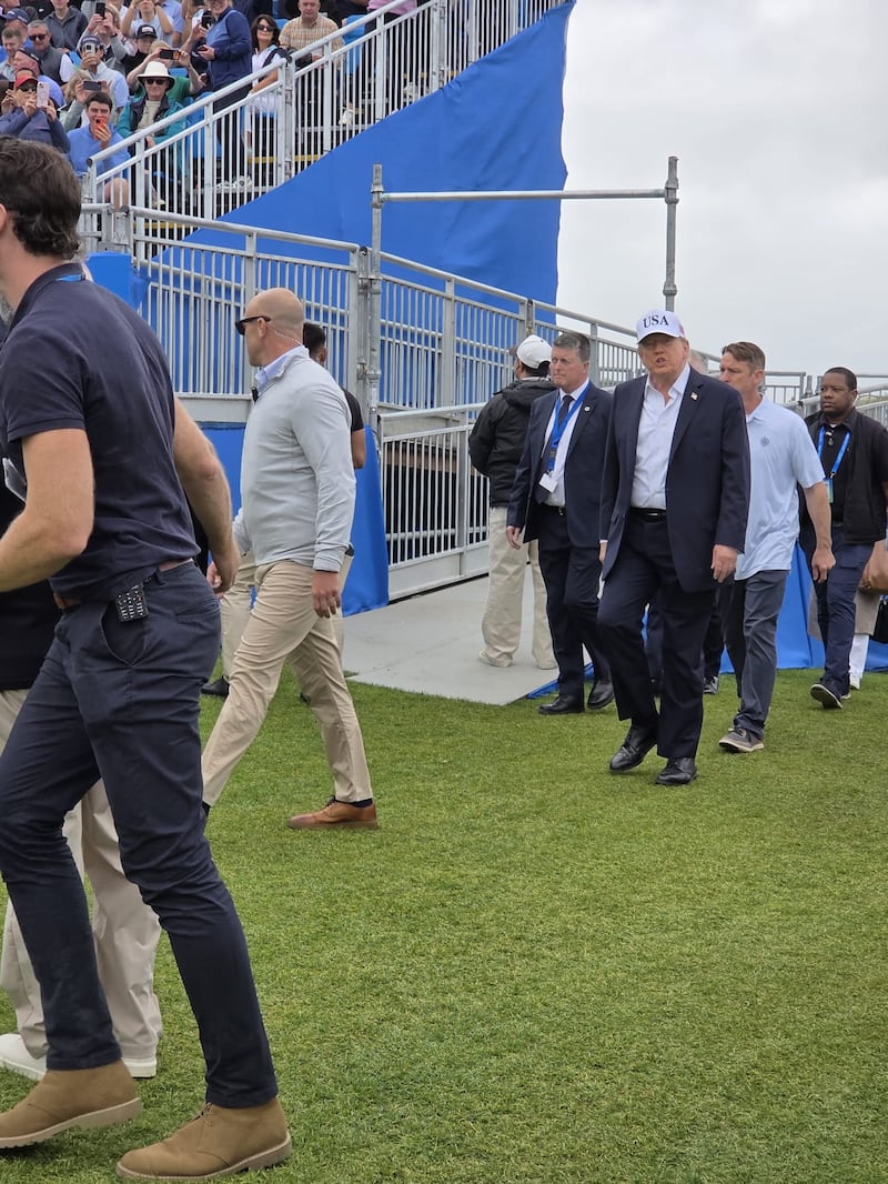 Irish Open 2026 Donald Trump