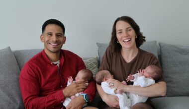 Parenting triplets: ‘We were in shock. We didn’t know what to do – smiling, crying, laughing’ – The Irish Times