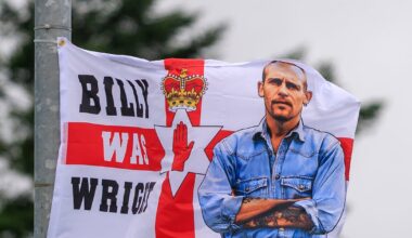 ‘Grossly offensive to victims’: Flags erected in memory of Billy Wright in Co Tyrone town – The Irish Times