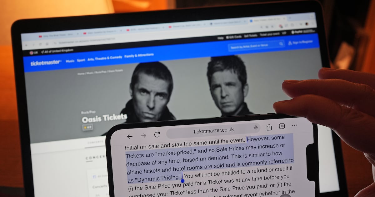 Ticketmaster accused of attempting to mislead Oasis fans on Croke Park tickets – The Irish Times