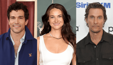 Paul Anthony Kelly, Shailene Woodley and Matthew McConaughey.