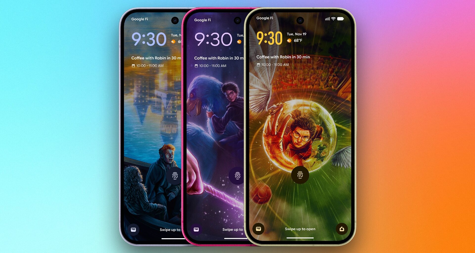 Harry Potter packs on Pixel