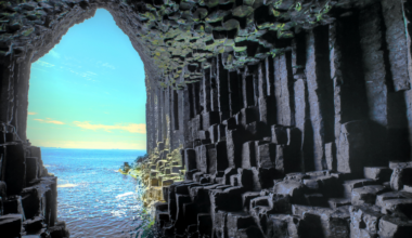 Atlantic waves carved a concert hall into 60-million-year-old volcanic rock off Scotland — when Mendelssohn heard the strange acoustics inside Fingal’s Cave, he went home with the opening notes of an overture already in his head