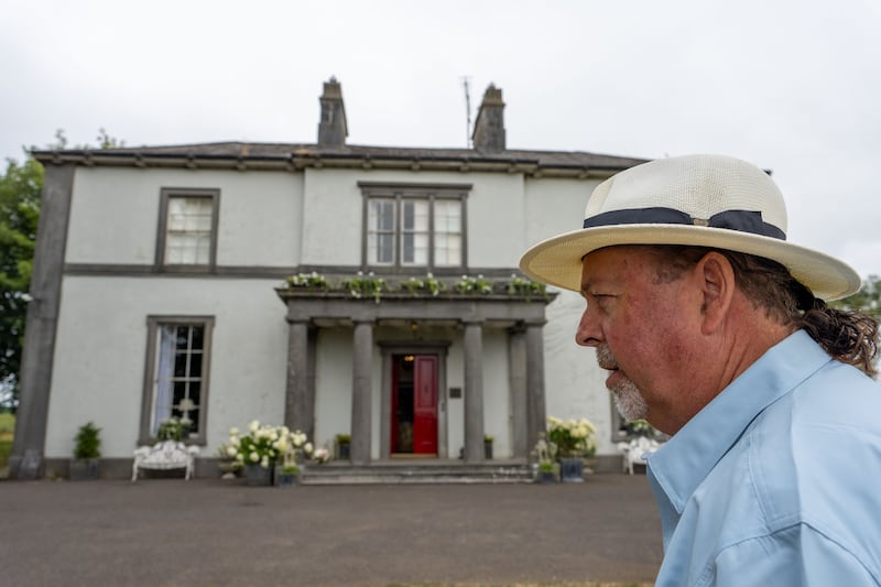 Desmond Keogh at Oakley Park House. Photograph: Barry Cronin