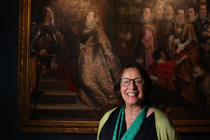 National Gallery pf Ireland volunteer Orla Magee. Photograph: Clodagh Kilcoyne for The Irish Times