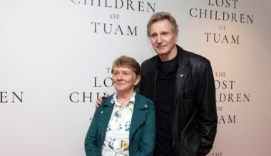Liam Neeson escorts ‘overwhelmed’ Catherine Corless to premiere of Tuam babies film – The Irish Times