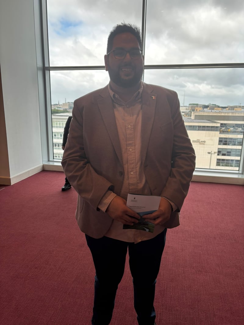 Ahmed Imbabi, 36, a doctor from Sudan. Photograph: James Cox