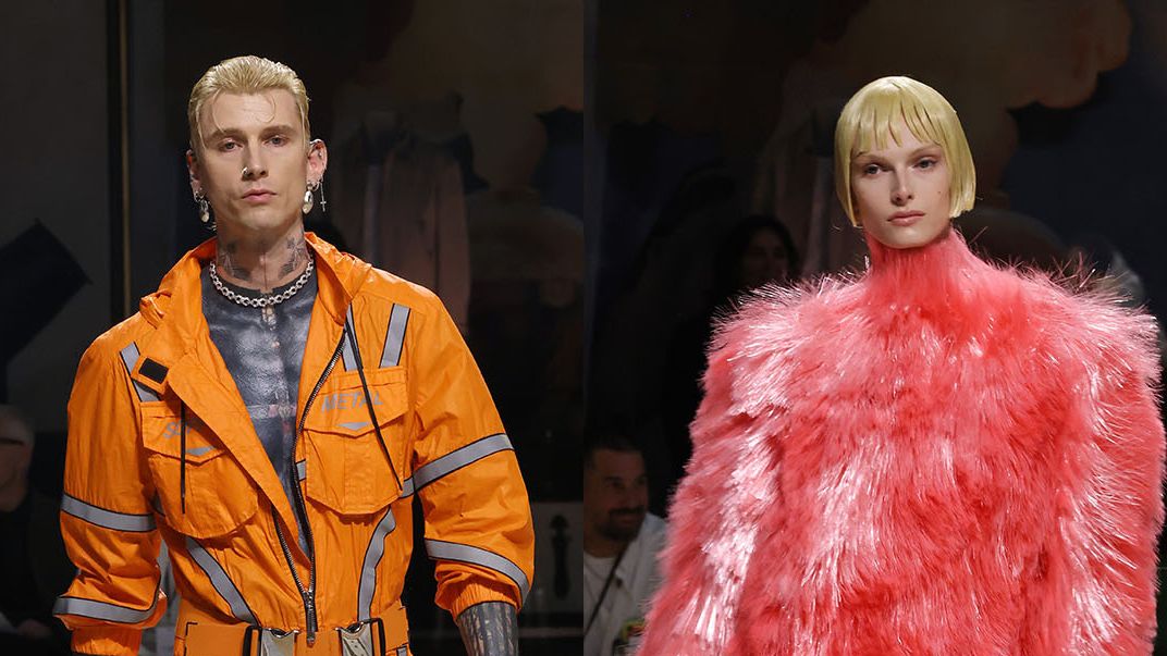Machine Gun Kelly and Alex Consani Bring Sporty Eco-Chic to Vogue World Milan
