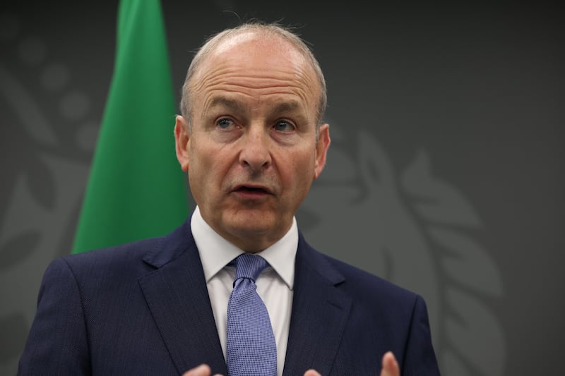 Taoiseach Micheál Martin called on the Israeli FA to withdraw remarks made about Ireland football manager. Photograph: EPA