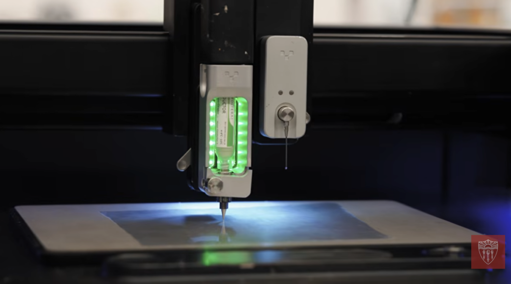 USC Team 3D Prints Custom MRI Sensors. Photo via USC.