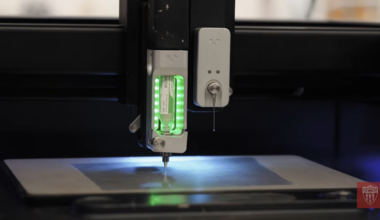 USC Team 3D Prints Custom MRI Sensors. Photo via USC.