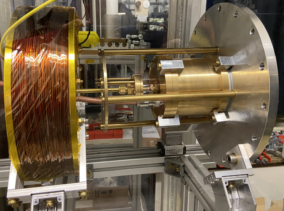 Fully Assembled RF Helicon-based Plasma Thruster. Credit - F. Romano