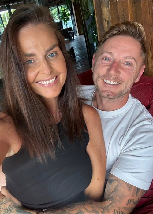 irish Jane Swarbrigg with her husband Brian. Pic: Jane Swarbrigg/Instagram
