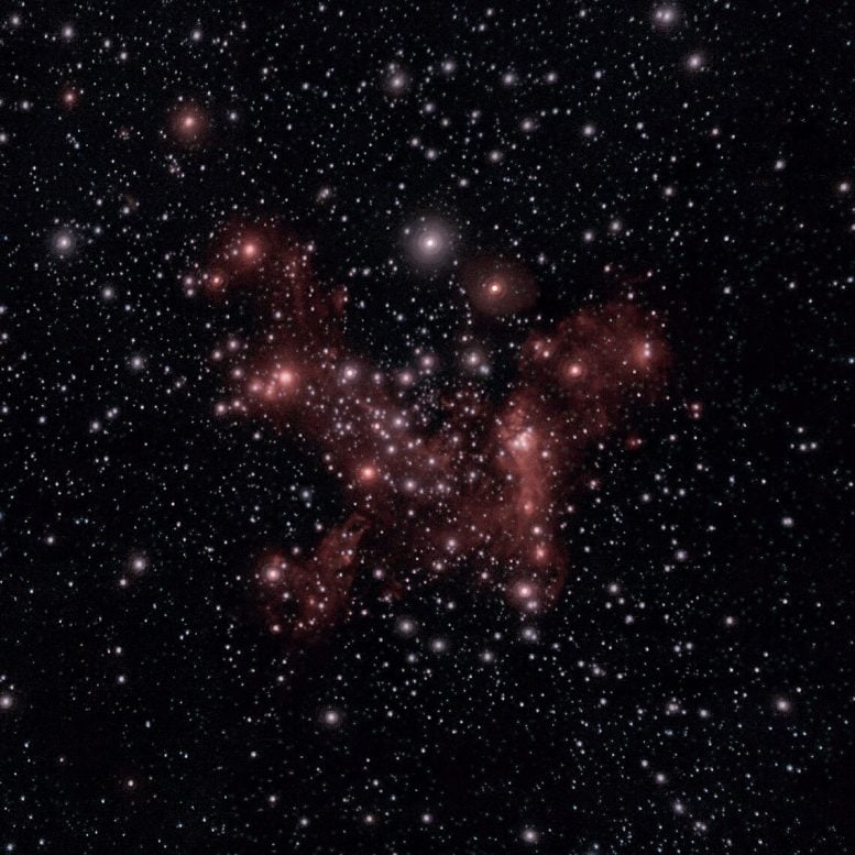 Stars and Gas Near Milky Way Center