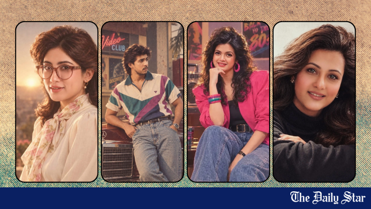 Stars take social media back to the ’80s and ’90s