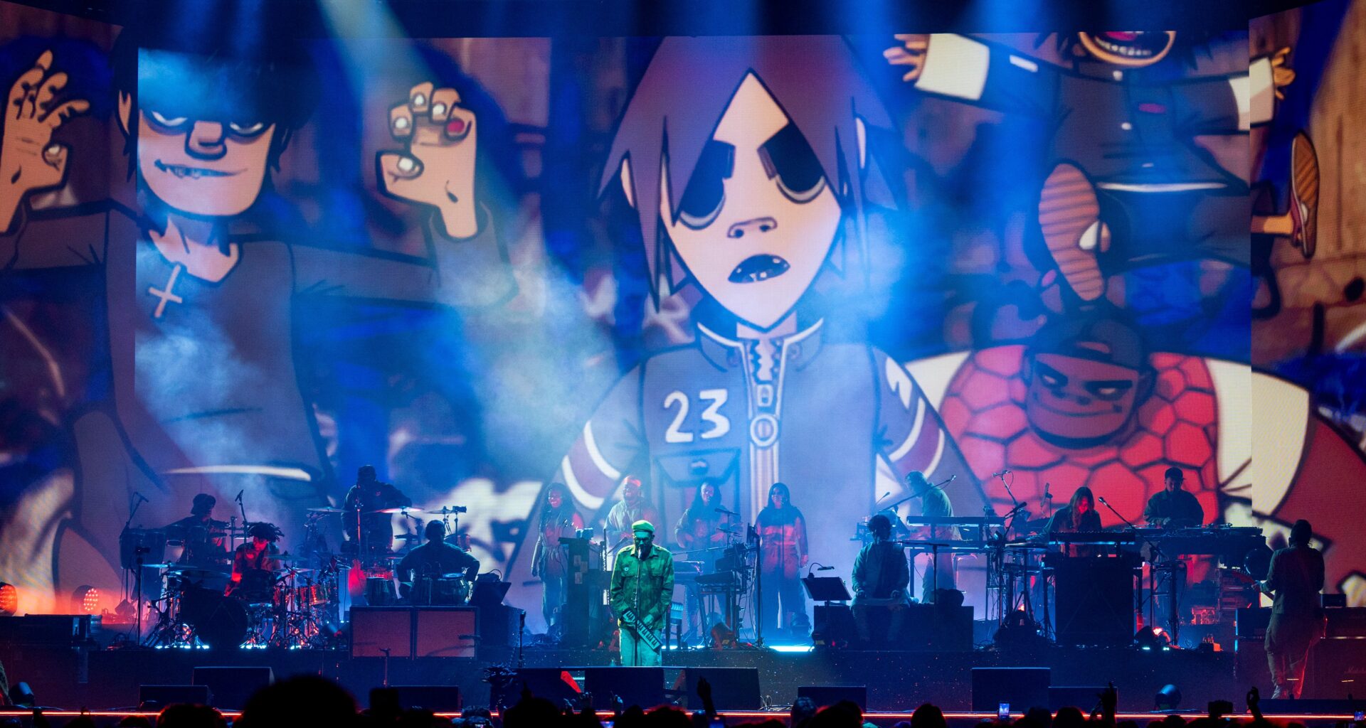 Pictures: Gorillaz perform in Orlando to kick off U.S. tour