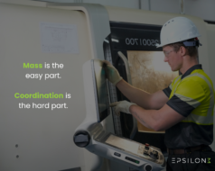 Mass Is the Easy Part, Coordination Is The Hard Part