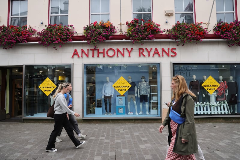 Anthony Ryans department store in Galway. Photograph: Bryan O’Brien/The Irish Times