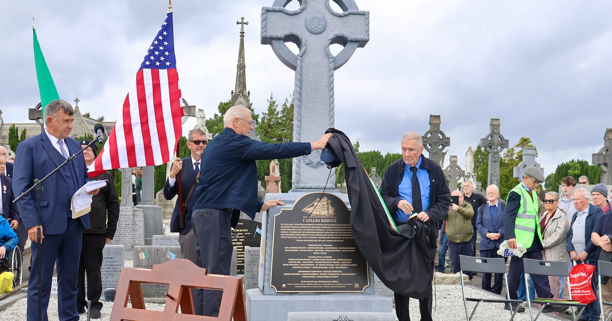 Catalpa Six get memorial in Ireland 150 years after escape from Western Australian prison – The Irish Times