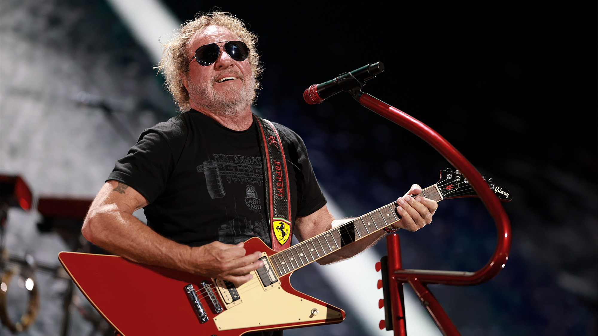 Sammy Hagar performs onstage during the 2025 iHeartRadio Music Festival at T-Mobile Arena on September 19, 2025 in Las Vegas, Nevada.