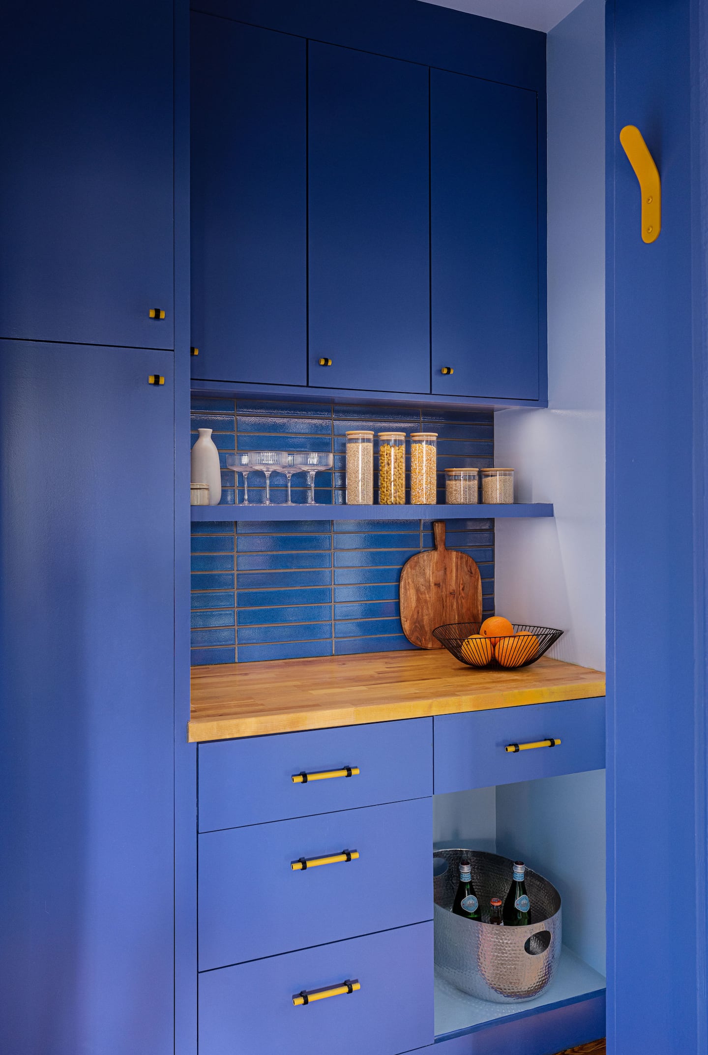 After: The pantry at Nick Andersen and Luke Massa's Cambridge home.