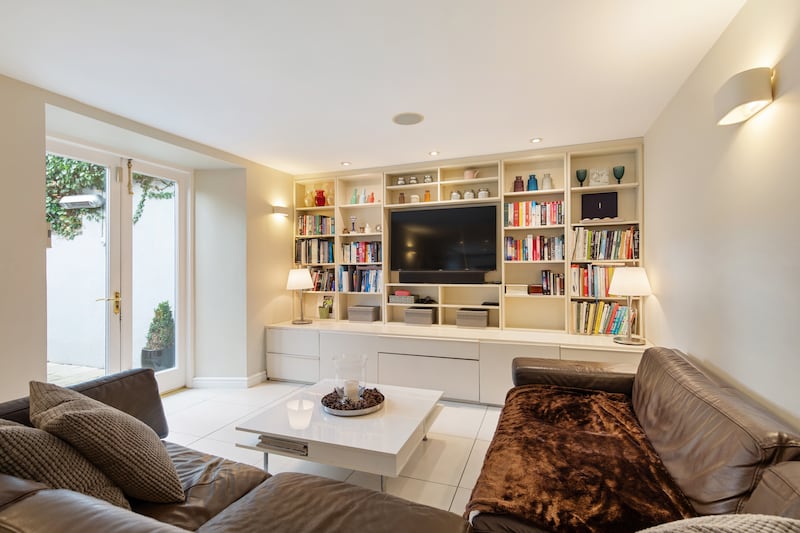 Basement living area