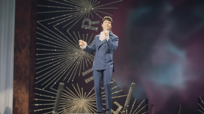 Cliff Richard performing Congratulations in 1968. Photograph: Getty Images