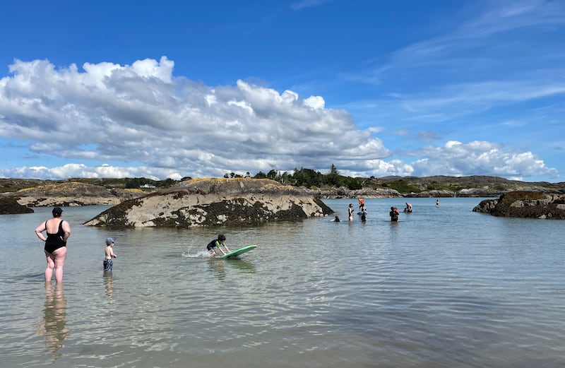 Ballyrisode beach in Toormore Bay, west Cork. Photograph: Leon Farrell/© RollingNews.ie for The Irish Times