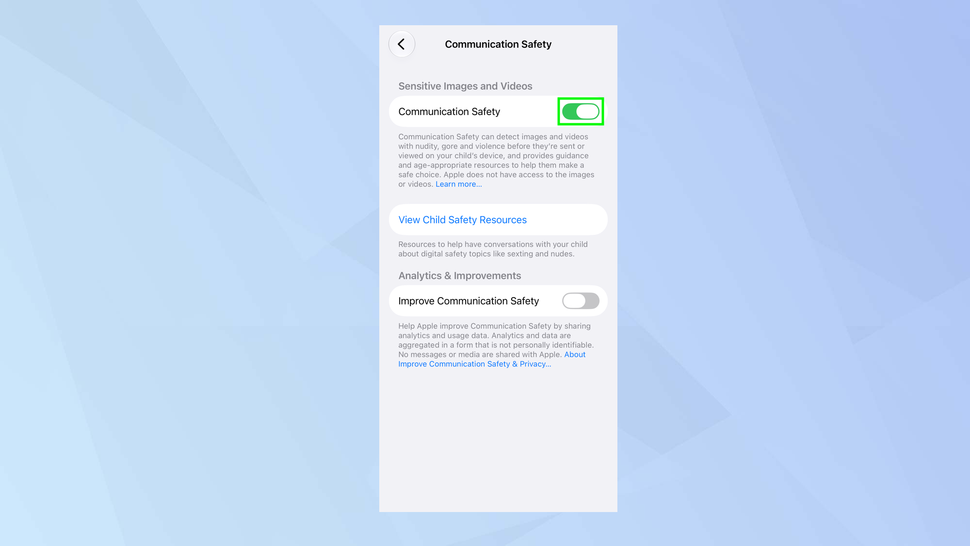 How to set up parental controls on an iPhone
