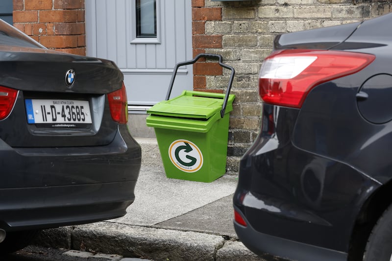 Waste caddie. Photograph: Nick Bradshaw/The Irish Times