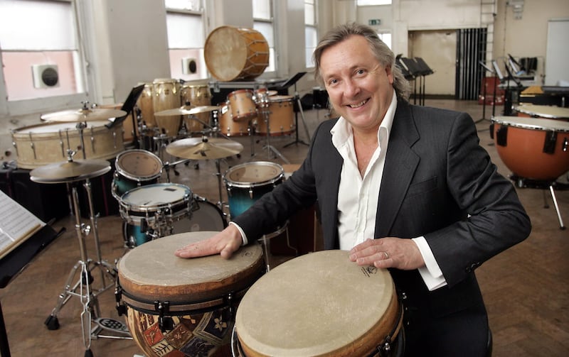 Percussionist Noel Eccles at the National Concert Hall in September 2009.  Photograph: Matt Kavanagh