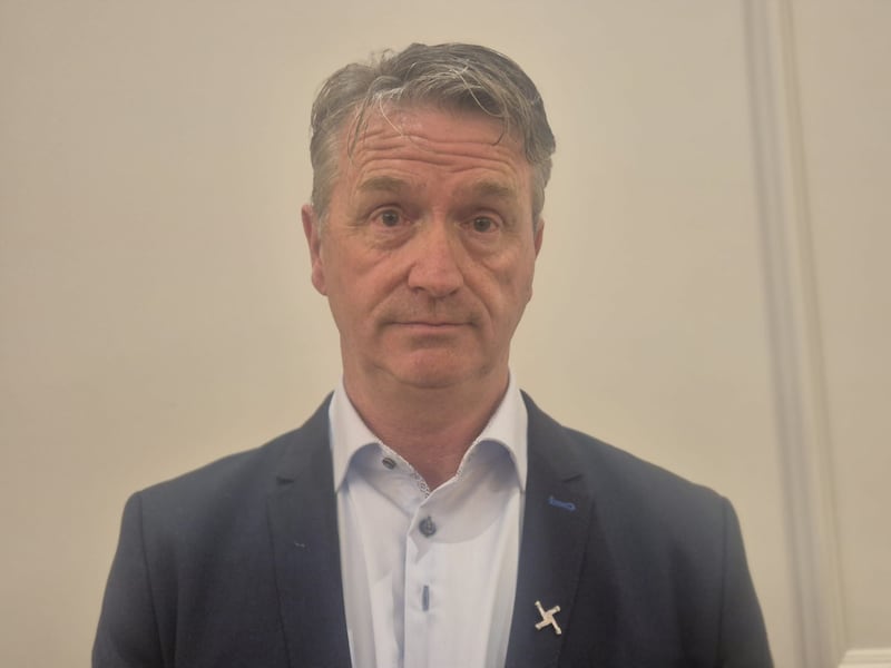 Mayor of Naas Bill Clear said the noise at the Clondalkin data centre 'was almost like if you had tinnitus'. Photograph: Órla Ryan/The Irish Times