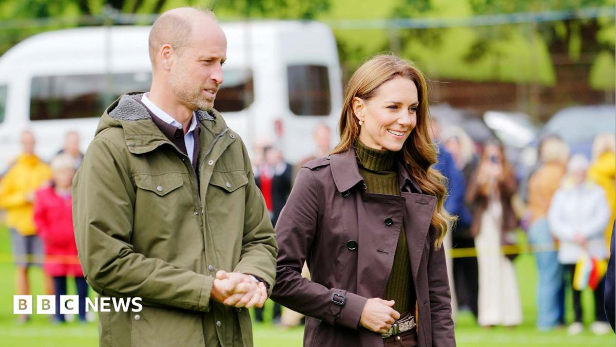 William and Catherine visit Bute and King opens AI summit as row erupts over Diana book