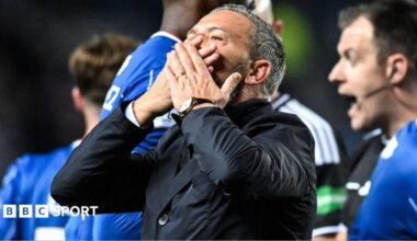 Rangers manager Derek McInnes