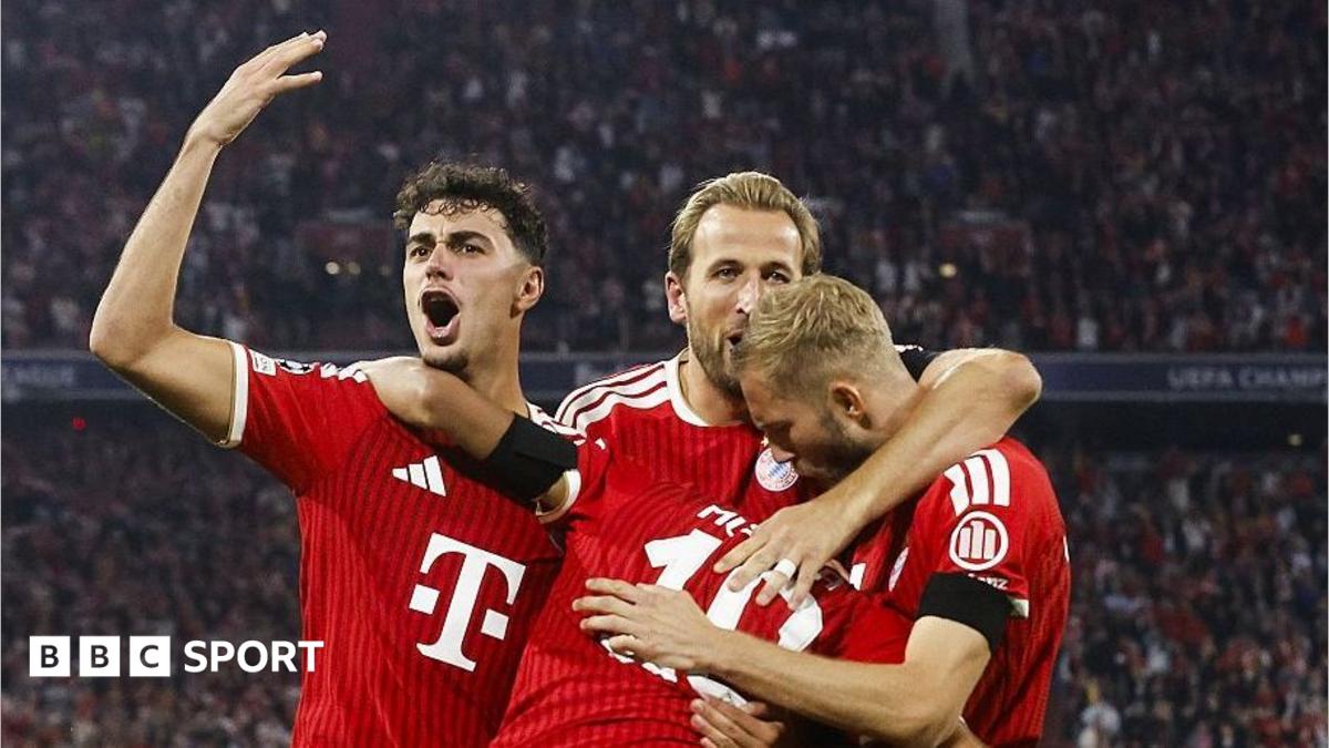 Bayern Munich 5-0 Bodo/Glimt: Harry Kane scores in rout as German giants win in Champions League