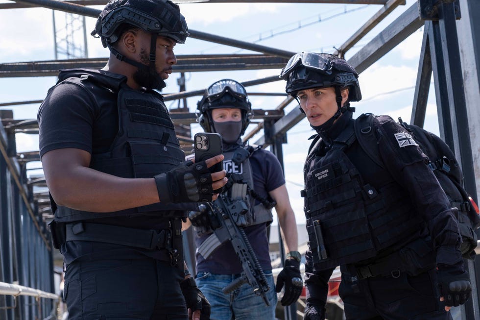 Vicky McClure, Eric Shango, Christopher Hatherball, Trigger Point Season 4 vicky mcclure, eric shango, christopher hatherball, trigger point season 4