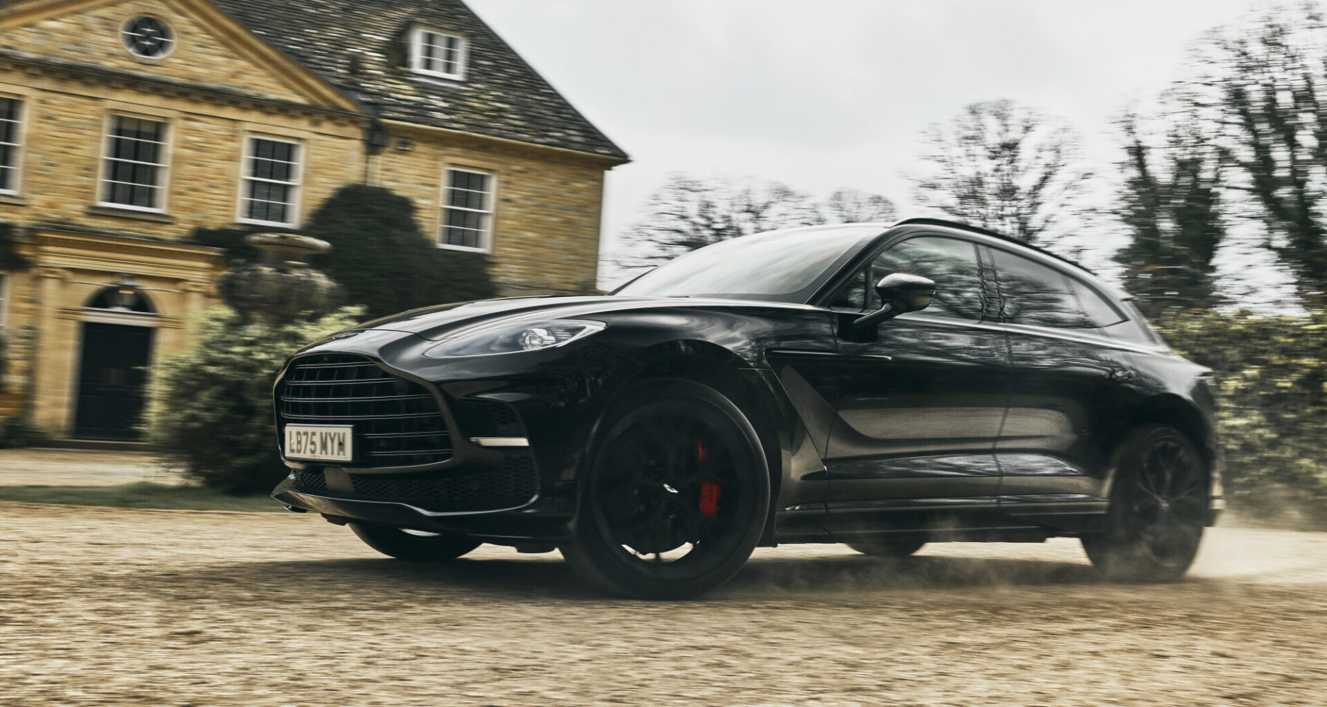 Aston Martin DBX driven by Harry Da Souza for the return of Paramount+ original series MobLand -