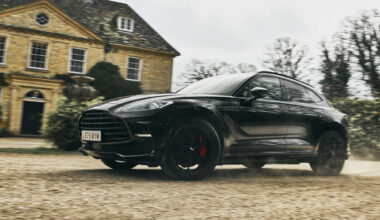 Aston Martin DBX driven by Harry Da Souza for the return of Paramount+ original series MobLand -
