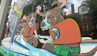 Salem, Massachusetts shops push back on city's window art rules: "Removes that whimsy and sterilizes it"