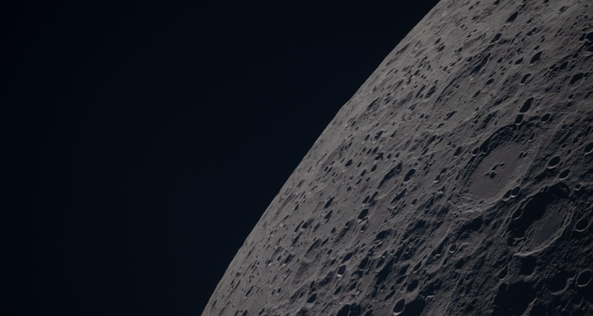 (April 6, 2026) – Poynting crater and Keeler crater are visible side by side in the lower right portion of this image of the Moon’s far side highlands. Poynting, positioned above, is a large impact crater with a well-defined rim and relatively smooth interior, indicative of material that has settled following the initial impact. Just below it, Keeler crater appears slightly smaller, with a sharply outlined rim and a more textured interior shaped by subsequent impacts and ejecta. Both features lie within the densely cratered far side highlands, preserving a record of ancient impacts that have shaped the lunar surface over billions of years.