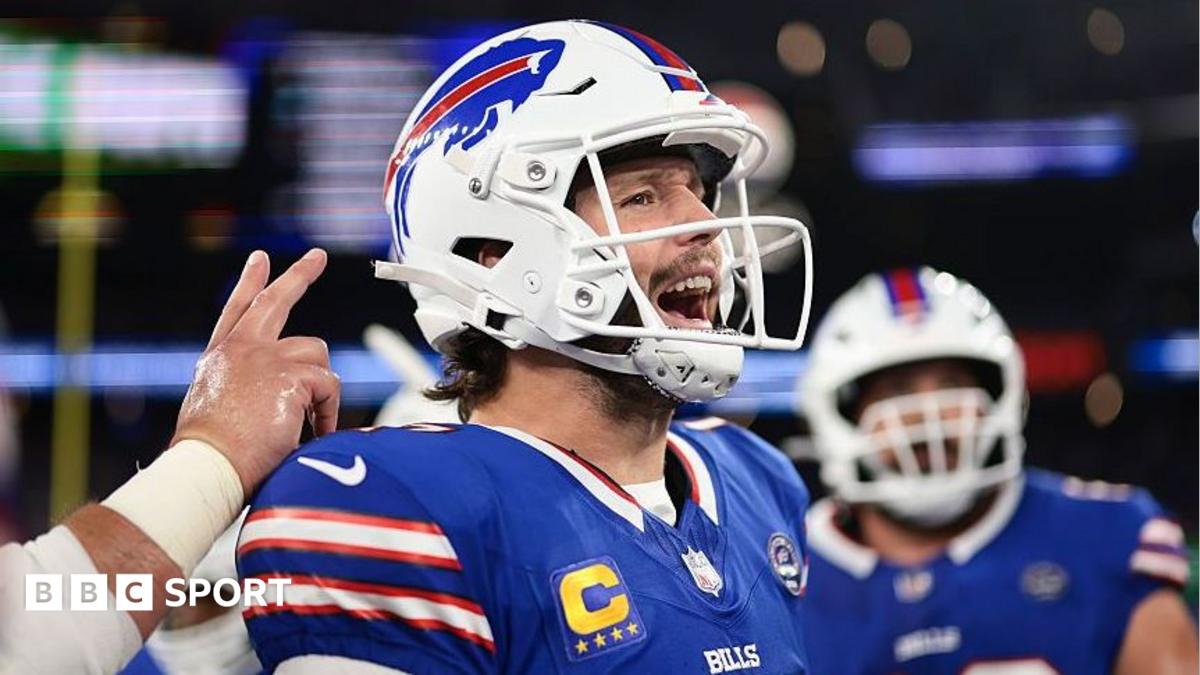 Quarterback Josh Allen yells out prior to the Buffalo Bills' game against the Detroit Lions in September 2026