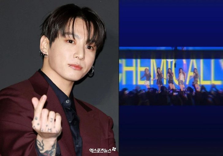 Jung Kook, left, and RESCENE / Xportsnews