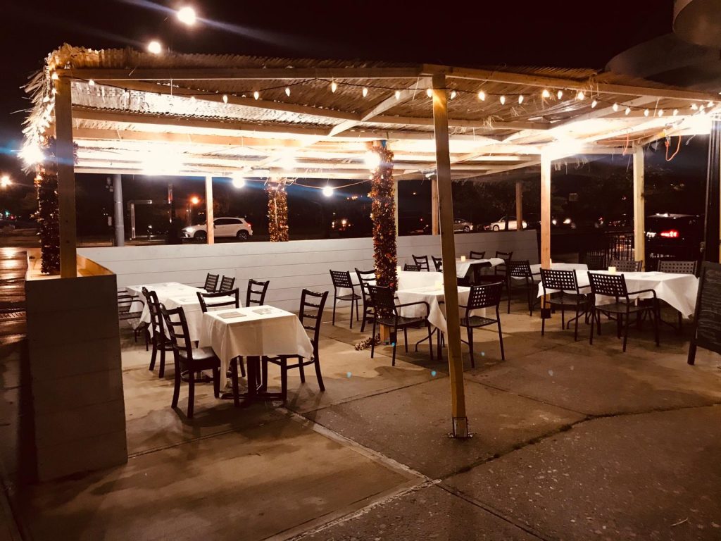 Kosher restaurant sukkah for Sukkot